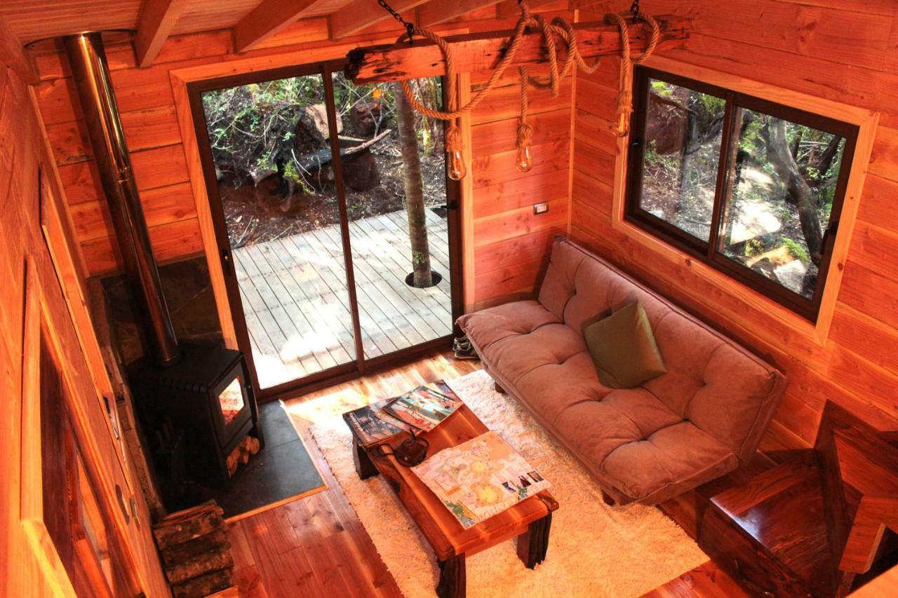 Cabanas Bosque Milenario Коньярипе Экстерьер фото