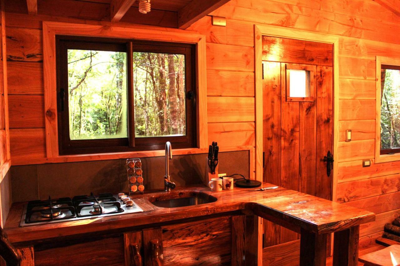 Cabanas Bosque Milenario Коньярипе Экстерьер фото