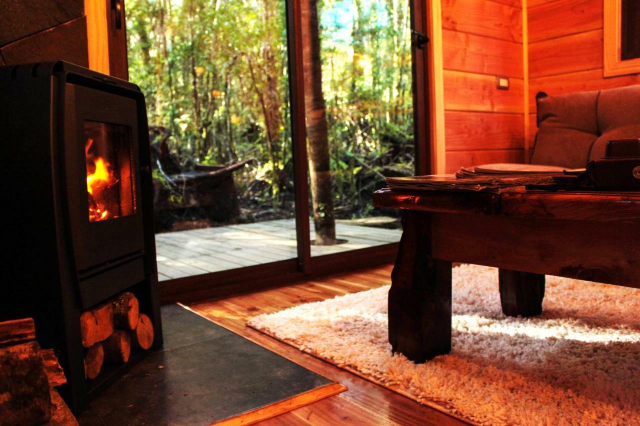 Cabanas Bosque Milenario Коньярипе Экстерьер фото
