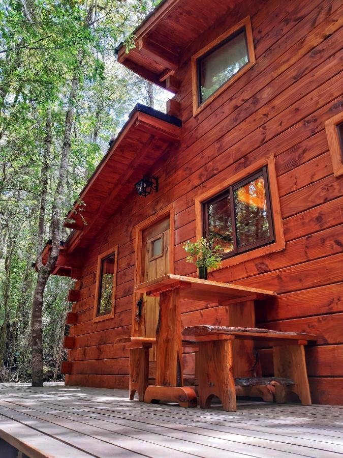 Cabanas Bosque Milenario Коньярипе Экстерьер фото